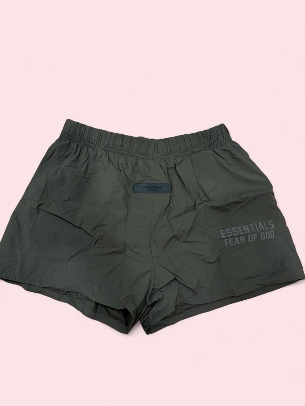 Essentials Fear of God Women's Olive Athletic Shorts